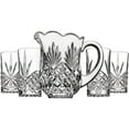 thumbnail image 1 of Dublin Crystal 5 Piece Pitcher 46oz & Highball Glass 12oz Set, 1 of 3