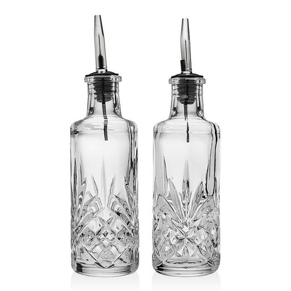 Dublin Crystal Oil & Vinegar Dispenser Set