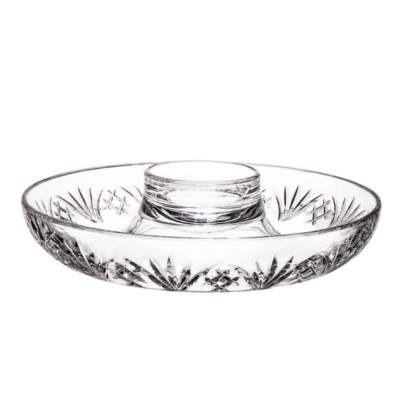 Dublin Crystal Round Chip & Dip