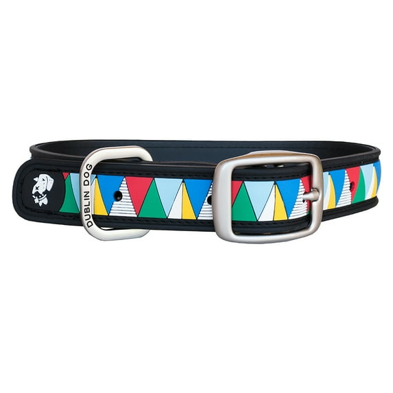 Dublin Dog by Outward Hound Carnival Dog Collar, X-Small/Small, Red