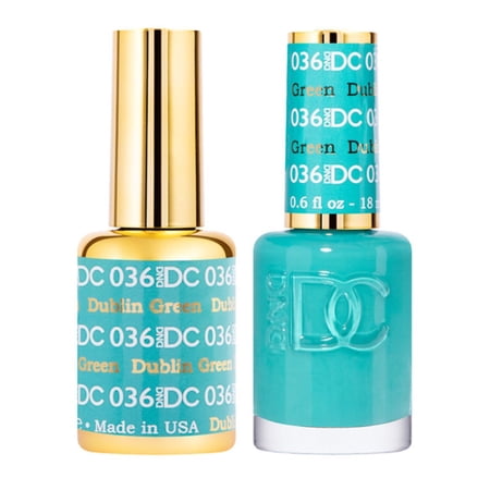 Dublin Green #036 & Matching Polish Set - DND Gel & Lacquer