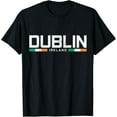 Dublin Ireland Irish Flag St. Patricks Day Souvenirs Gift TShirt