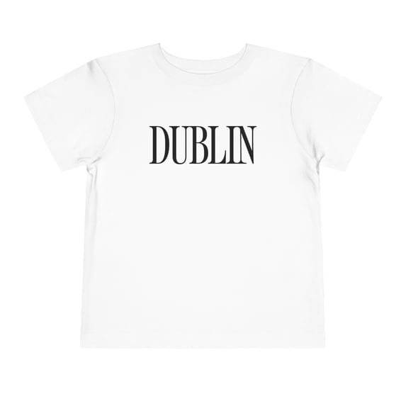 Dublin Ireland Toddler Shirt Gifts Boy Girl Size 2T-5T