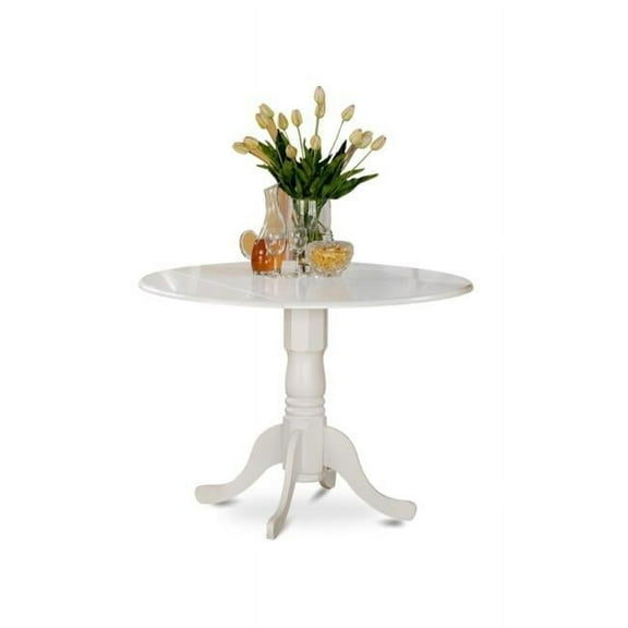 Dublin Kitchen Round Table with Two 9 in Drop-Leaves