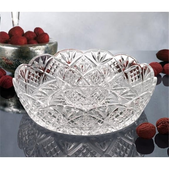Dublin Large Crystal Chip and Dip Bowl
