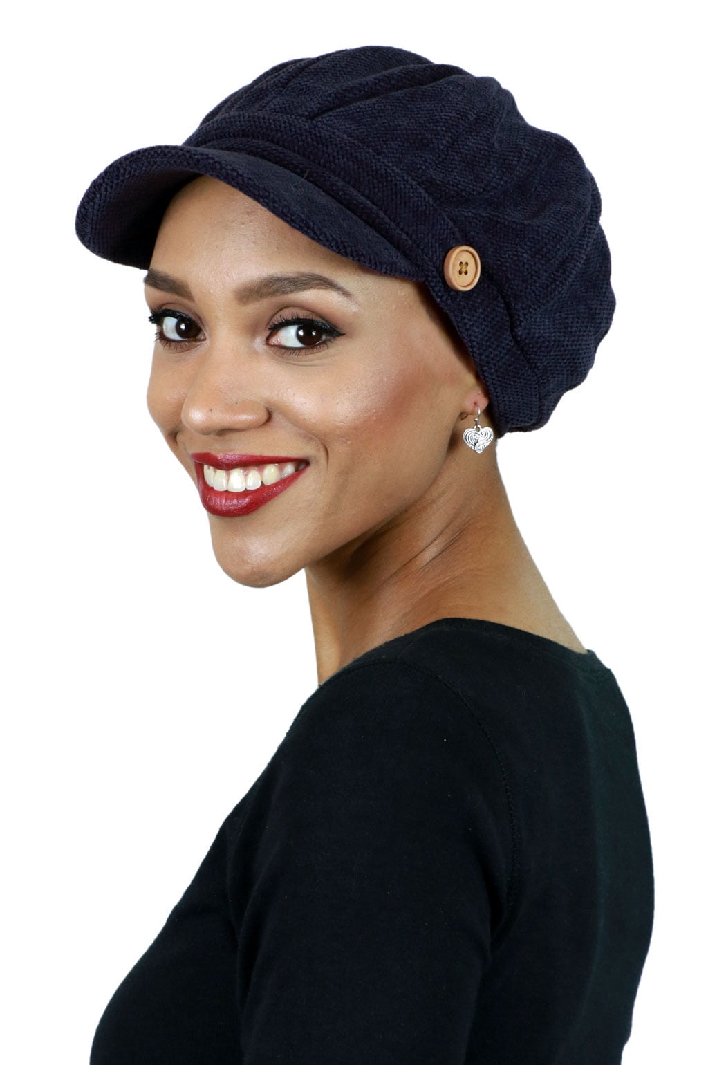 Dublin Newsboy Cap for Women Cancer Headwear Chemo Hat Cabbie Ladies