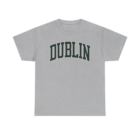 Dublin Shirt Gifts Tshirt Crew Neck Short Sleeve
