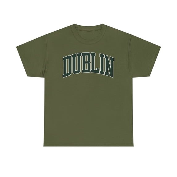 Dublin Shirt Gifts Tshirt Crew Neck Short Sleeve