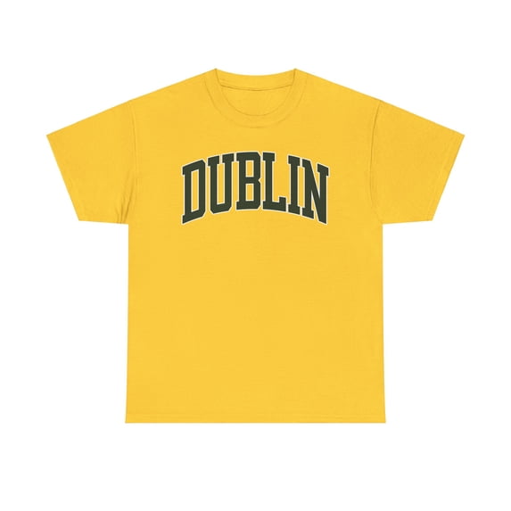 Dublin Shirt Gifts Tshirt Crew Neck Short Sleeve