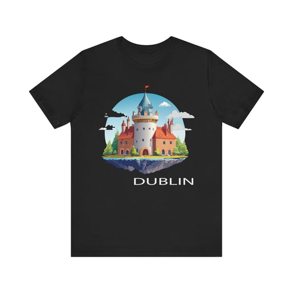 Dublin Shirt, Travel T-Shirt, Tourist Shirts, Tee Shirt with Travel Prints 3