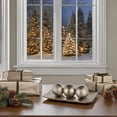 thumbnail image 1 of Dublin Silver Decorative Tray and Orbs Balls Set - Centerpiece Bowl with Balls for Dining room Table, Rustic Coffee Table Decor for Living Room Decor, Gift Boxed, 1 of 8