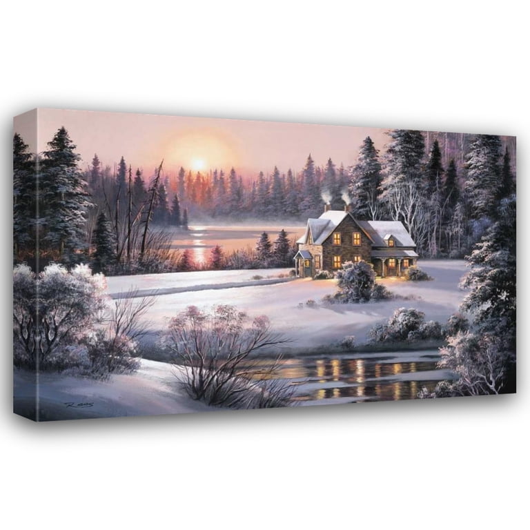 Dubravko Raos 32x22 Gallery Wrapped Canvas Wall Art Titled