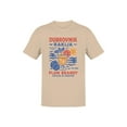 thumbnail image 1 of Dubrovnik Rakija Plum Brandy Art Men's T-shirt, 1 of 3