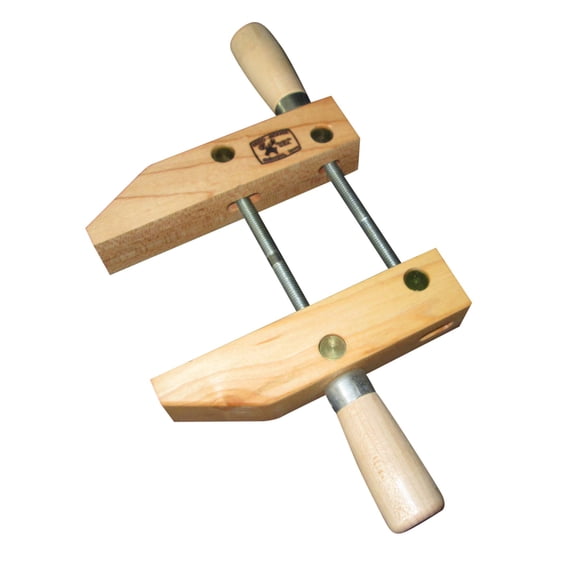 Dubuque Clamp Works Made in USA Wood Hand Screw Clamp 6 inch Hard Maple jaw