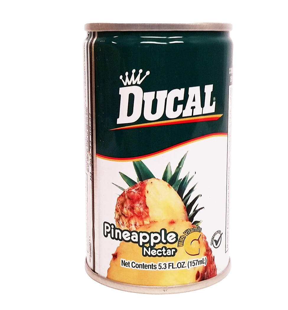 Ducal Pineapple Juice 5.3 oz fl - Jugo de Pina (Pack of 24)