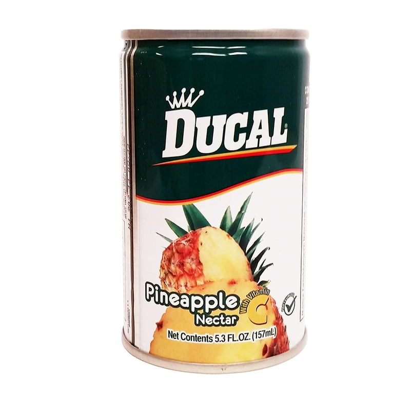 Ducal Pineapple Juice 5.3 oz fl - Jugo de Pina (Pack of 24