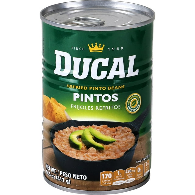 Ducal Refried Pinto Beans 14.5 oz.