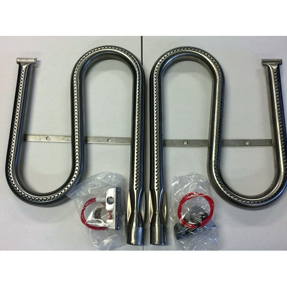 Ducane Gas Grill L & R 1502 1504 5002 5004 Stainless Strapped Burner Kit with ignitors