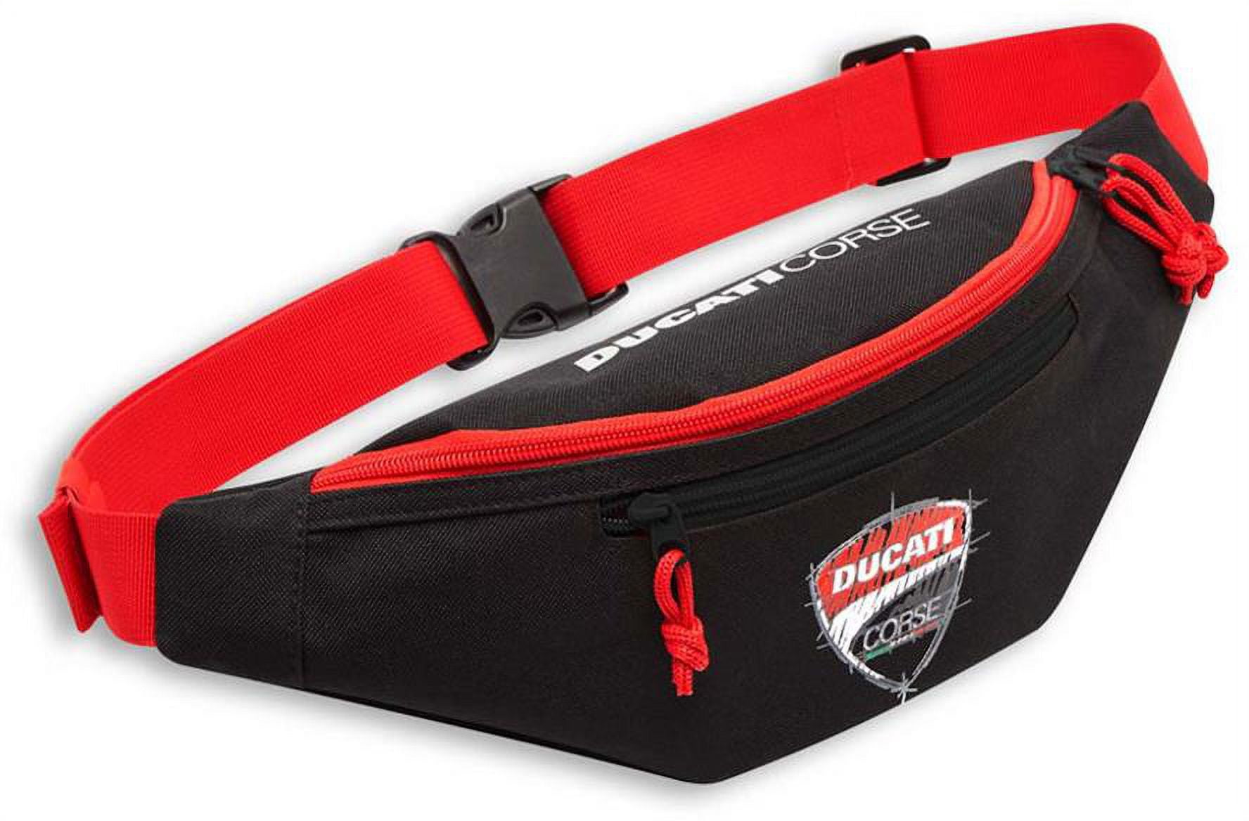 Ducati Corse Sketch Logo Waist Bag Black Red 987697805 - Walmart.com