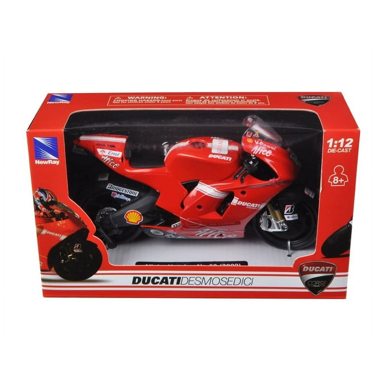 Ducati Desmosedici #69 GP 2009 Nicky Hayden Bike Motorcycle 1/12
