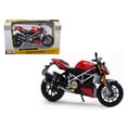 thumbnail image 1 of Ducati Mod Streetfighter S Red 1/12 Diecast Motorcycle Model by Maisto, 1 of 3
