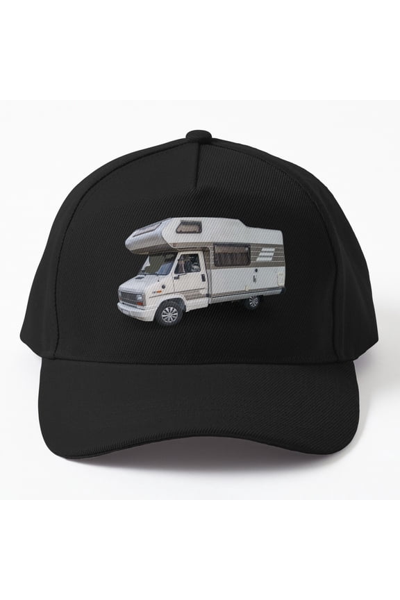 Ducato Camper Baseball Hat, Travel Van Outdoor Adventure Graphic Design, Classic Cap