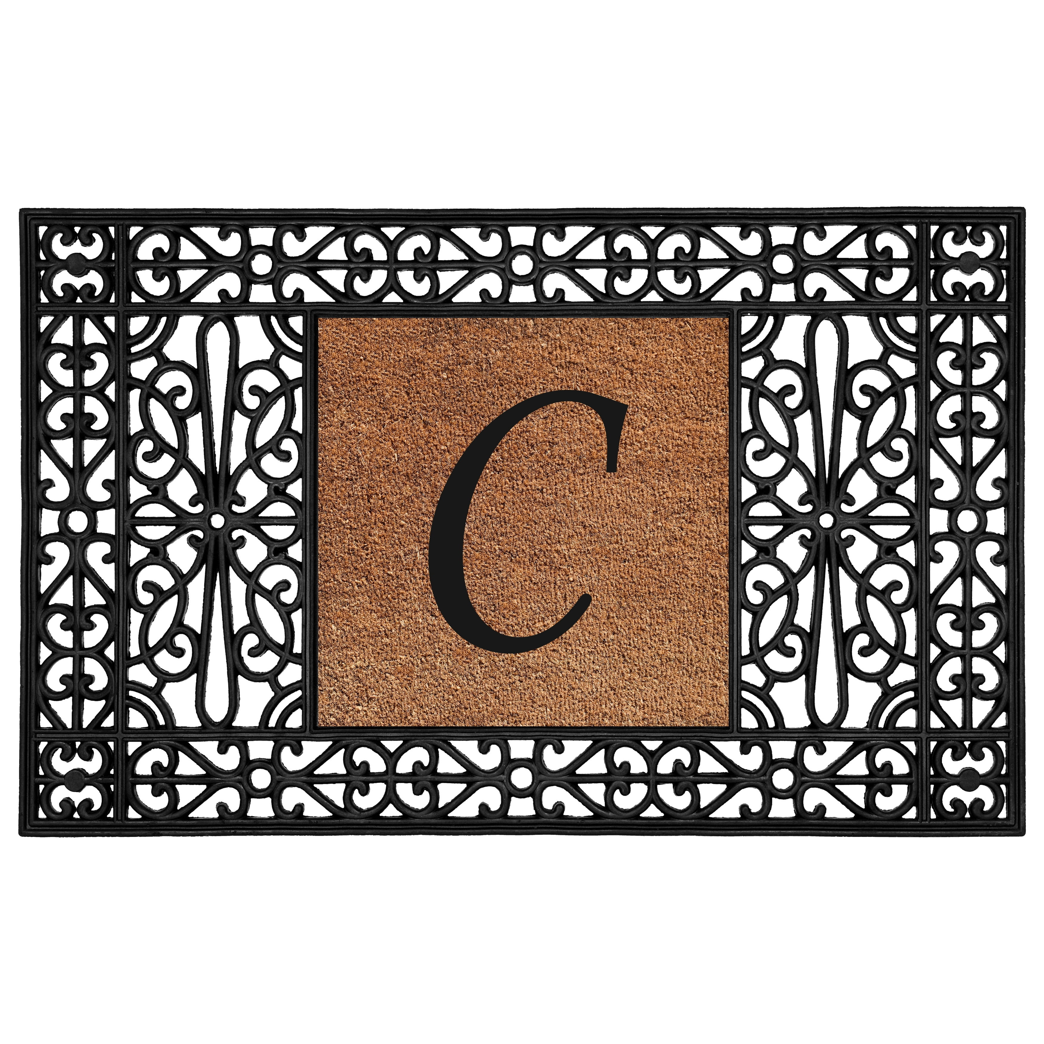 Duchess Monogram Doormat 30" x 48" (Letter C)