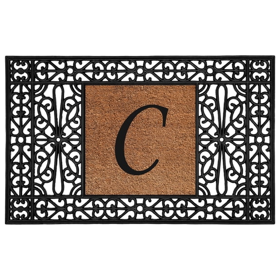 Duchess Monogram Doormat 30" x 48" (Letter C)