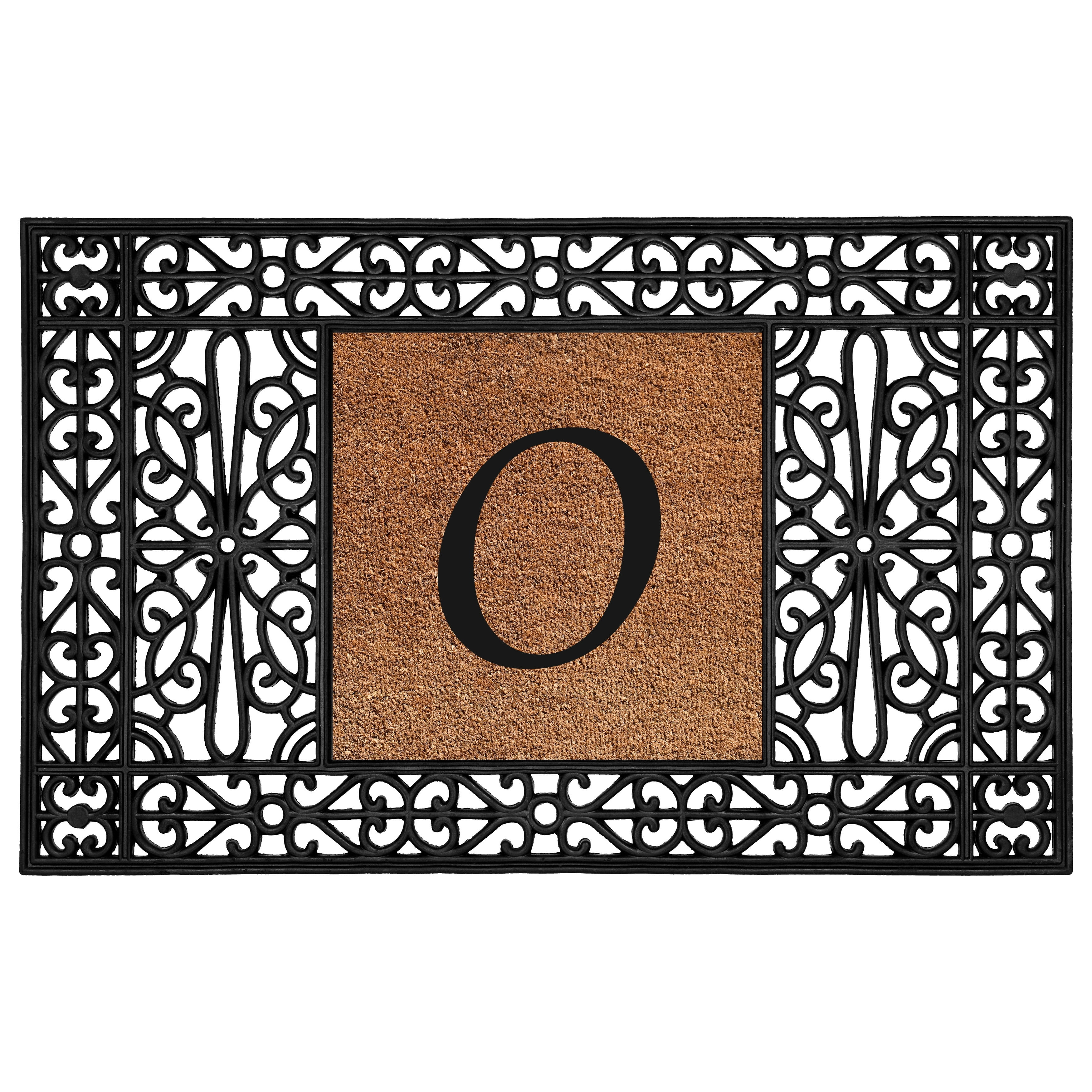 Duchess Monogram Doormat 30" x 48" (Letter O)
