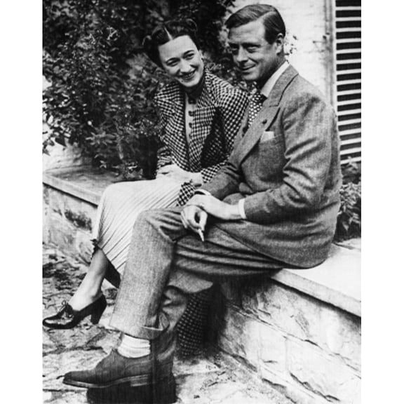 Duchess Of Windsor Wallis Simpson And Prince Edward History (24 x 36)