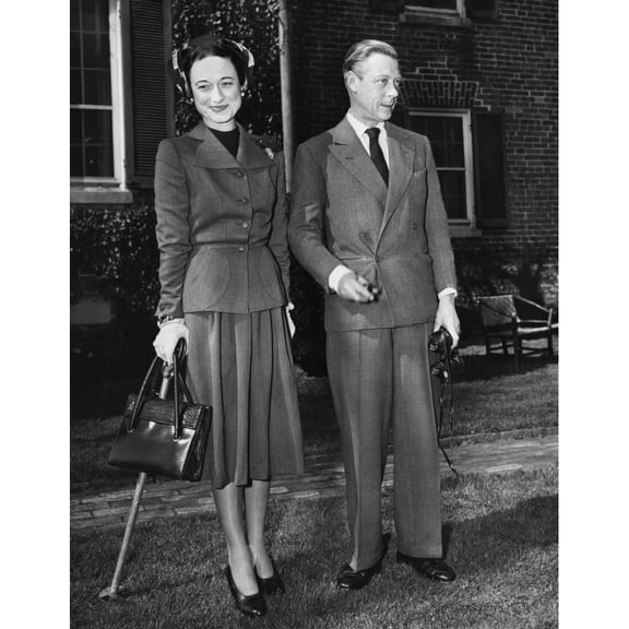 Duchess Of Windsor Wallis Simpson And Prince Edward History (24 x 36)