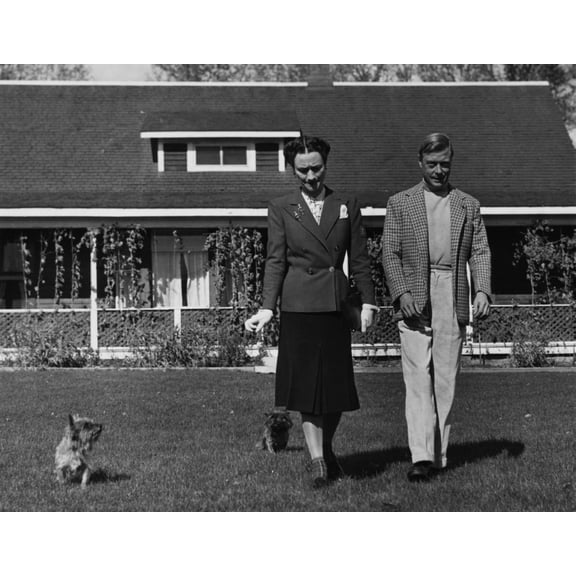 Duchess Of Windsor Wallis Simpson And Prince Edward History (36 x 24)