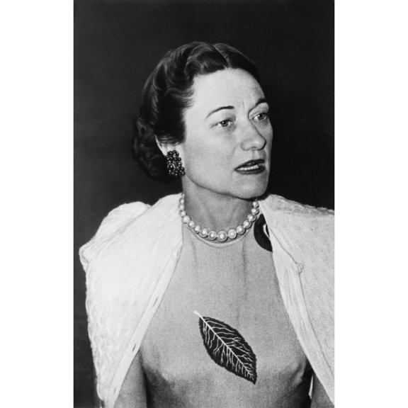 Duchess Of Windsor Wallis Simpson History (24 x 36)