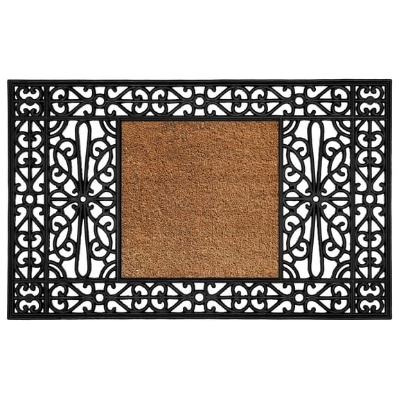 Duchess Rubber (Base) Monogram Doormat 30" x 48"