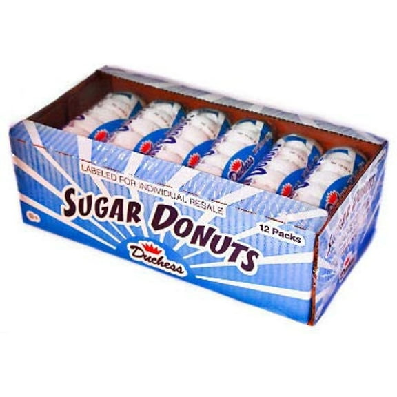 Duchess Sugar Donuts 3 oz. packs, 12 ct. (pack of 3) A1