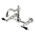 thumbnail image 1 of Duchess Two-Handle Wall Mount Kitchen Faucet, Polished Nickel, 1 of 1
