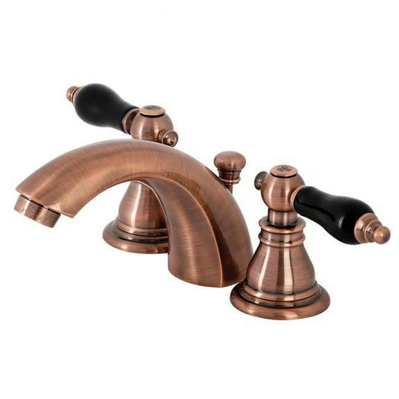 Duchess Widespread Bathroom Faucet with Plastic Pop-Up, Antique Copper