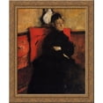 thumbnail image 1 of Duchesse de Montejasi-Cicerale 24x20 Gold Ornate Wood Framed Canvas Art by Edgar Degas, 1 of 2