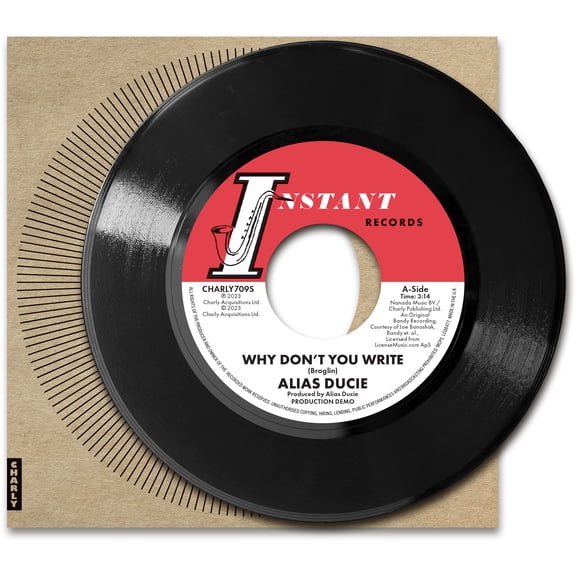 Ducie,Alias / Bates,Lee - Why Don't You Write - Production Demo / Why Don't You Write - Music & Performance - Vinyl [7-Inch]