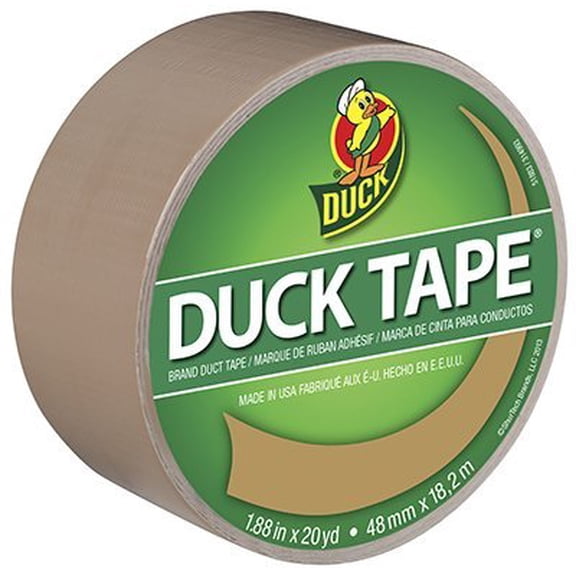 Duck 1.88 in. W x 20 yd. L Beige Solid Duct Tape