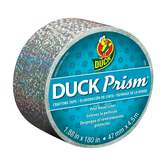 Duck 1.88" x 5 yd. Lots of Dots Multicolor Prism Acrylic Crafting Tape