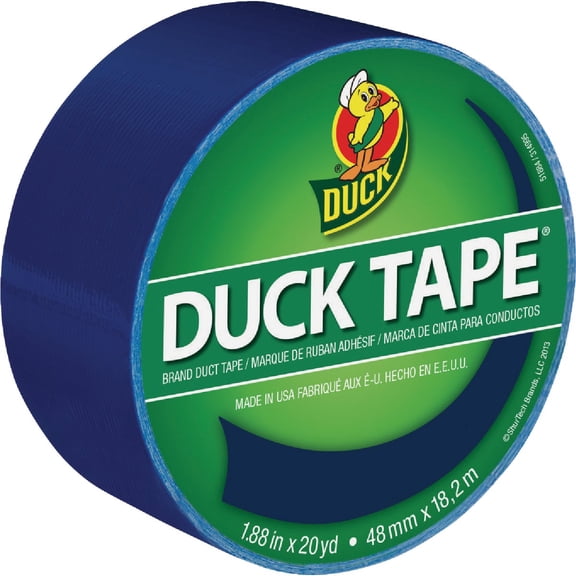 Duck Duct Tape Blue - 1.88 In x 20 Yds, Single Roll - 4 Pack
