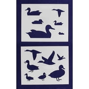 Duck 2 Piece Stencil Set 14 Mil 8 X 10 Inches Painting /Crafts/ Templates