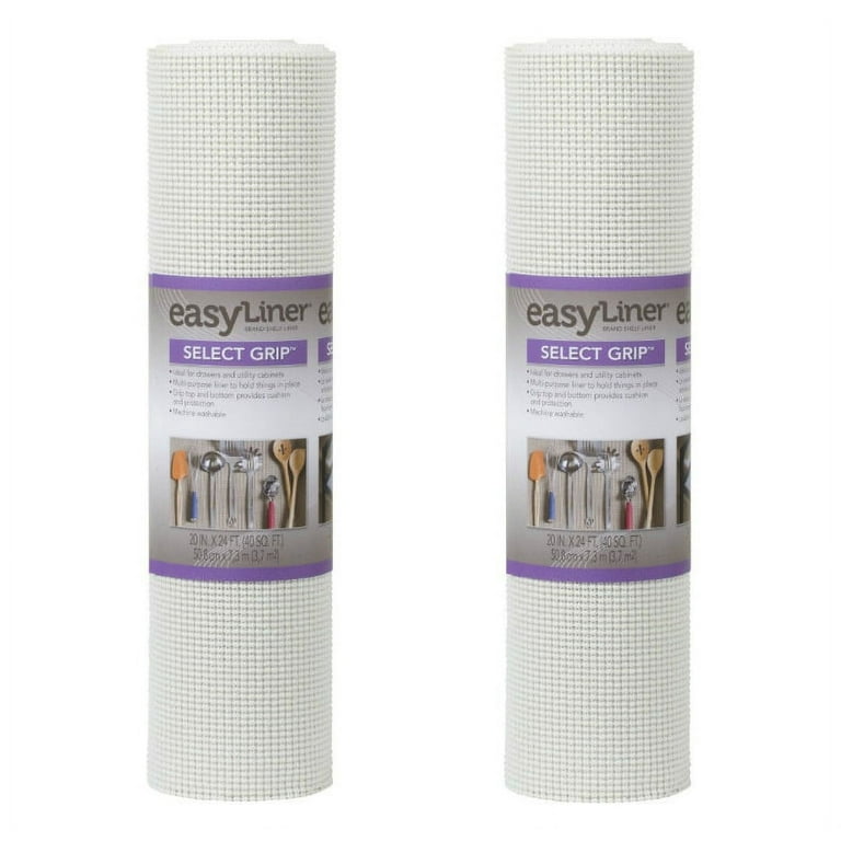 Duck Easyliner Select Grip Non-adhesive Shelf And Drawer Liner