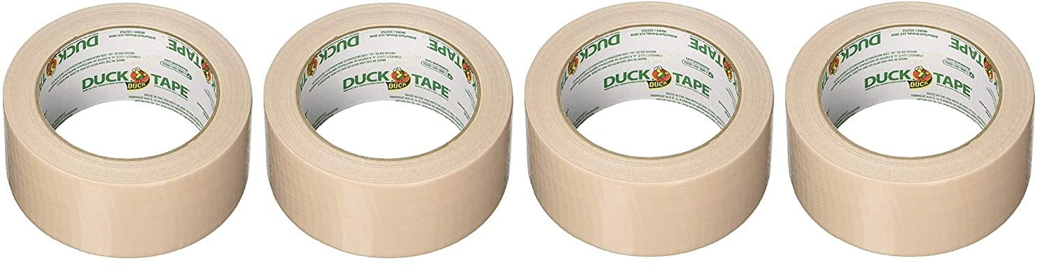 Duck 283264 1.88 X 20 Yards Beige Duck Tape F?ur Pa?k, Cookie Dough