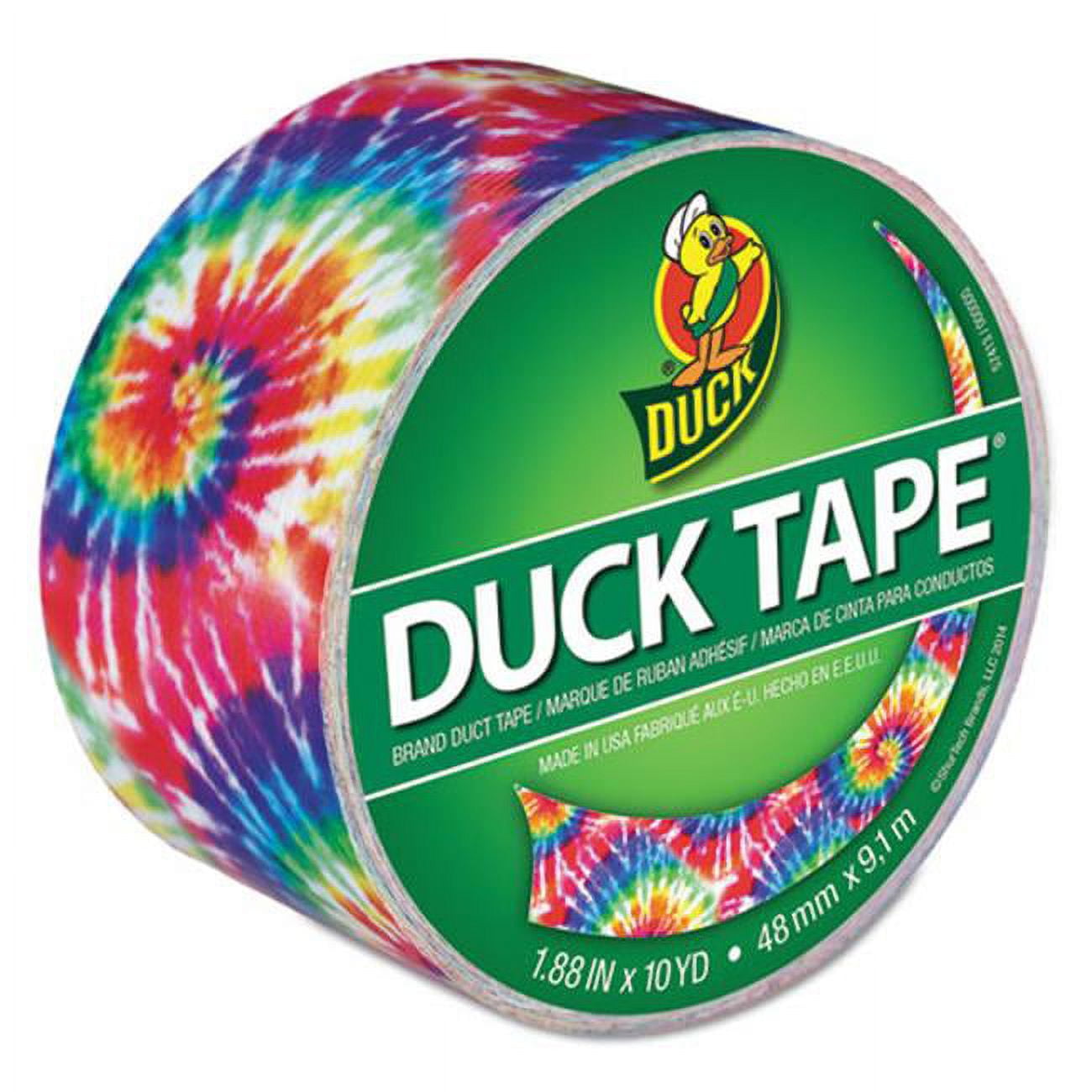 Duck 283268 Colored Duct Tape, Love Tie Dye