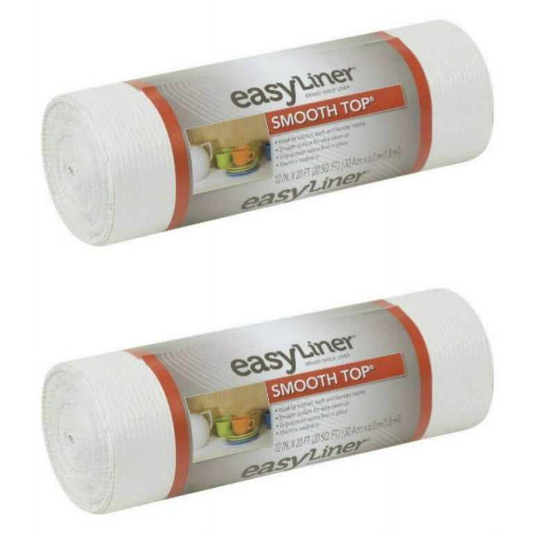 Duck Brand Smooth Top EasyLiner Non Adhesive Shelf And Drawer