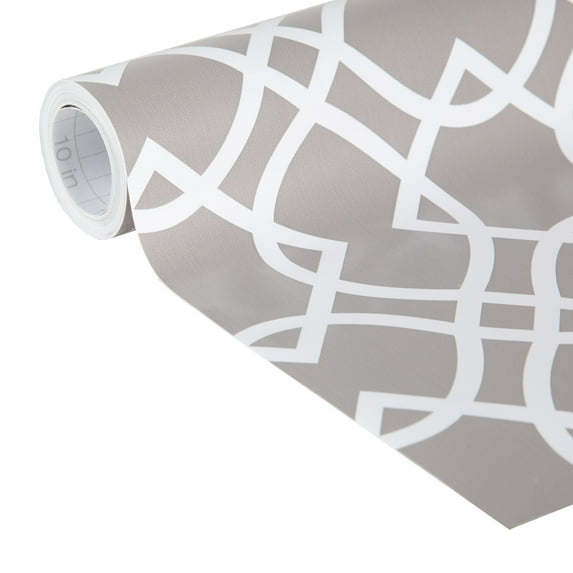 Duck Adhesive Laminate 20 in. x 15 ft. Shelf Liner, Geometric