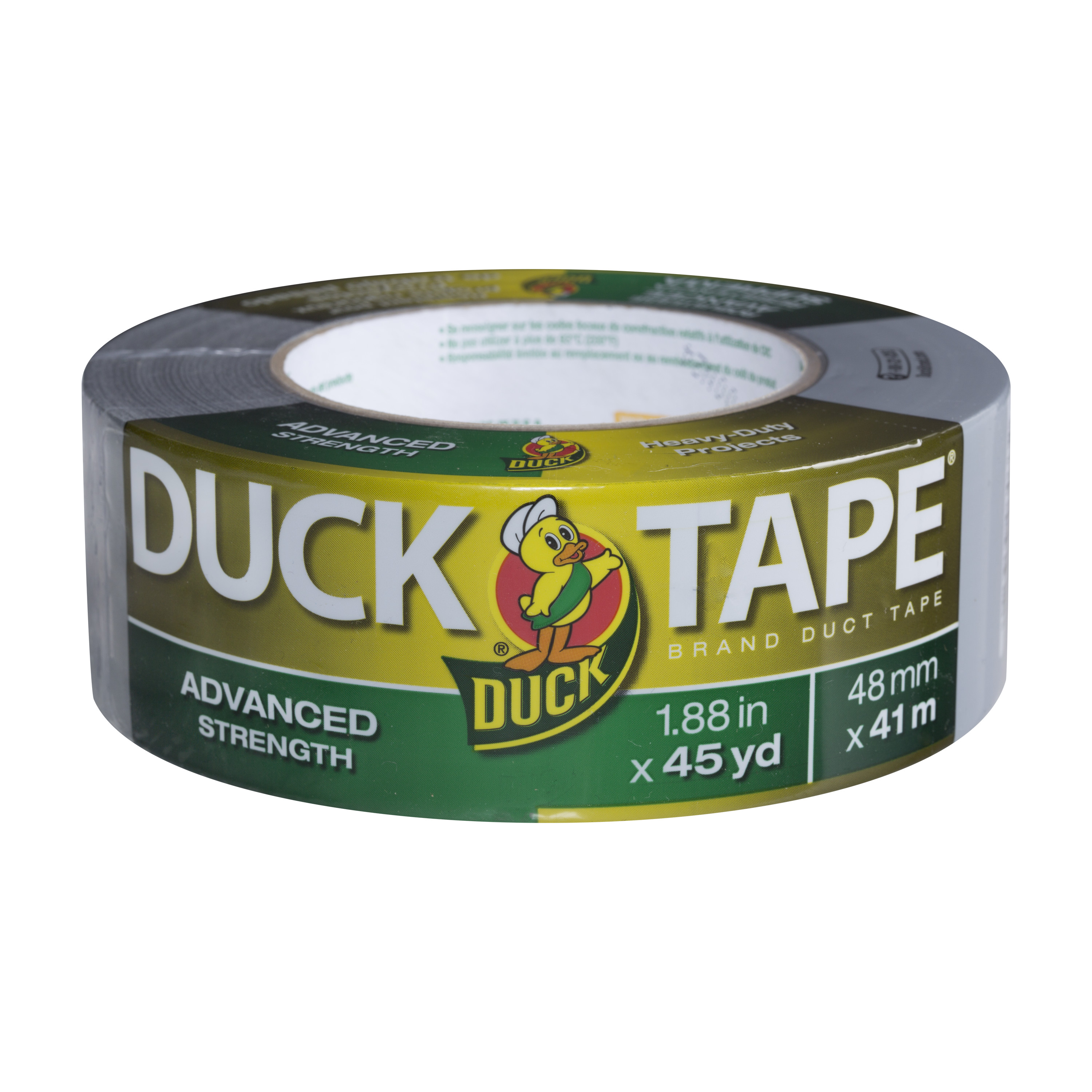 Duck Advance Strength Duct Tape, 1.88 in x 45 yd, Silver - image 1 of 10