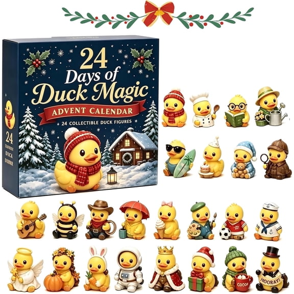 Duck Advent Calendar 2026, 24 Days of Duck Magic Advent Calendar